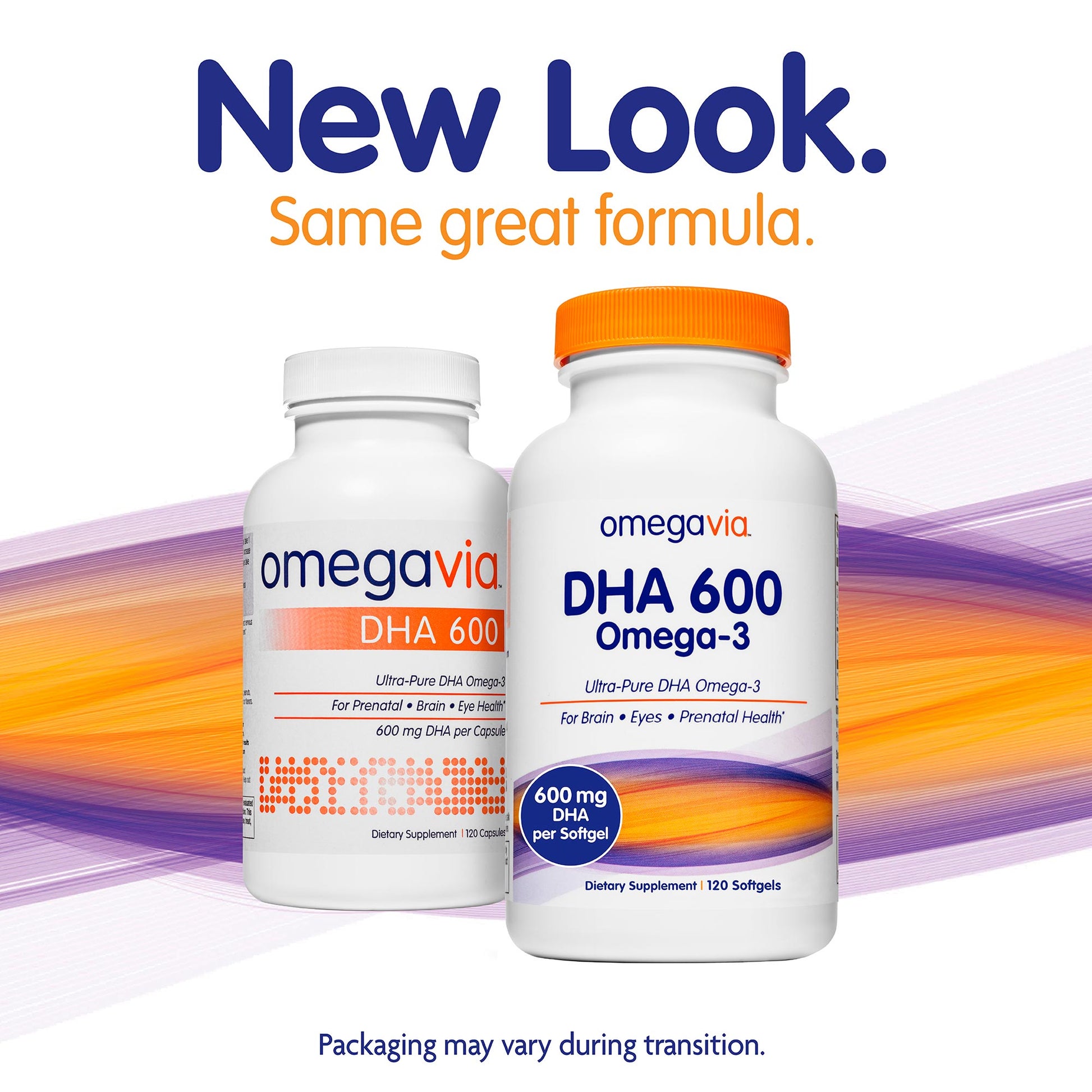 OmegaVia DHA 600 Omega-3