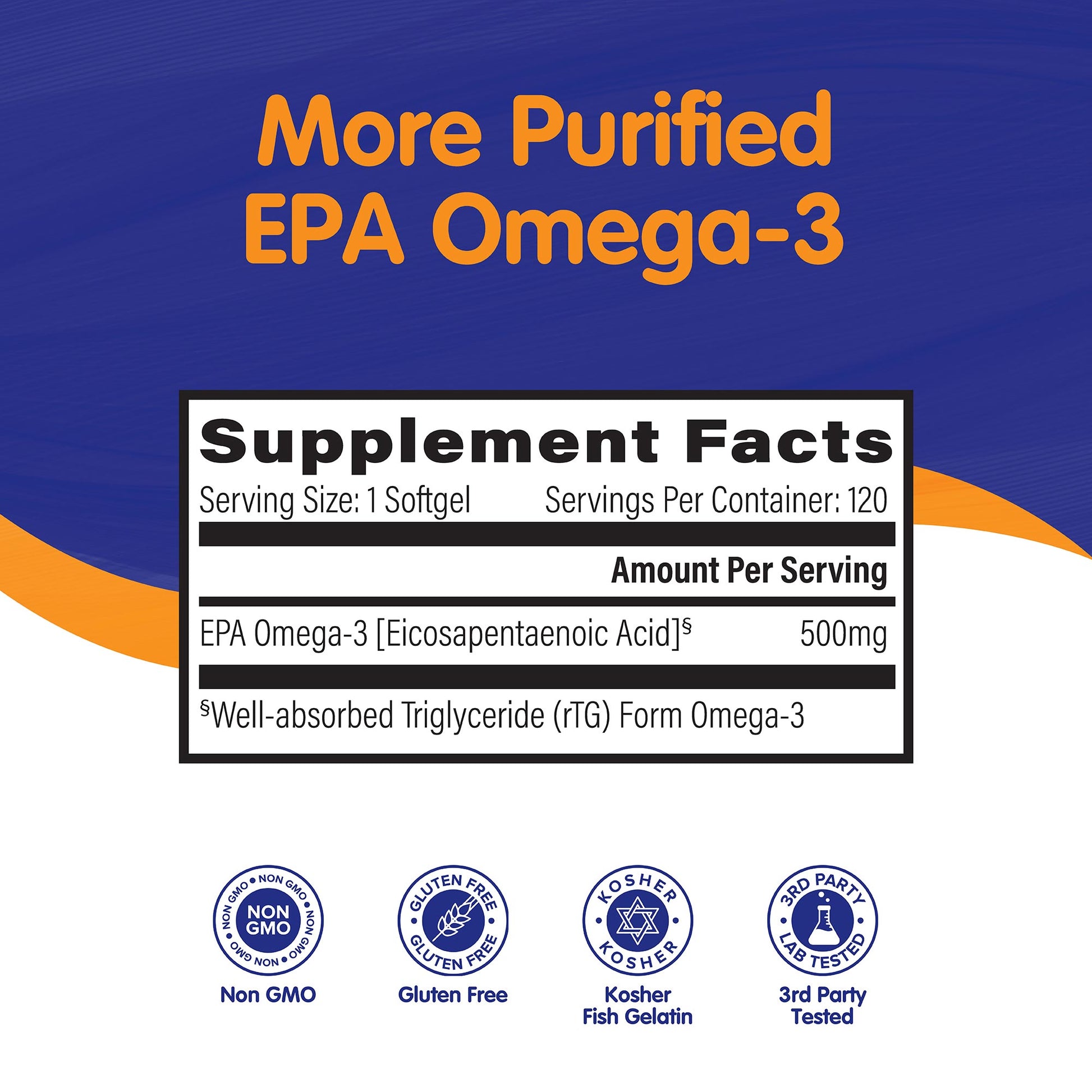 More Purified EPA Omega-3 infographic
