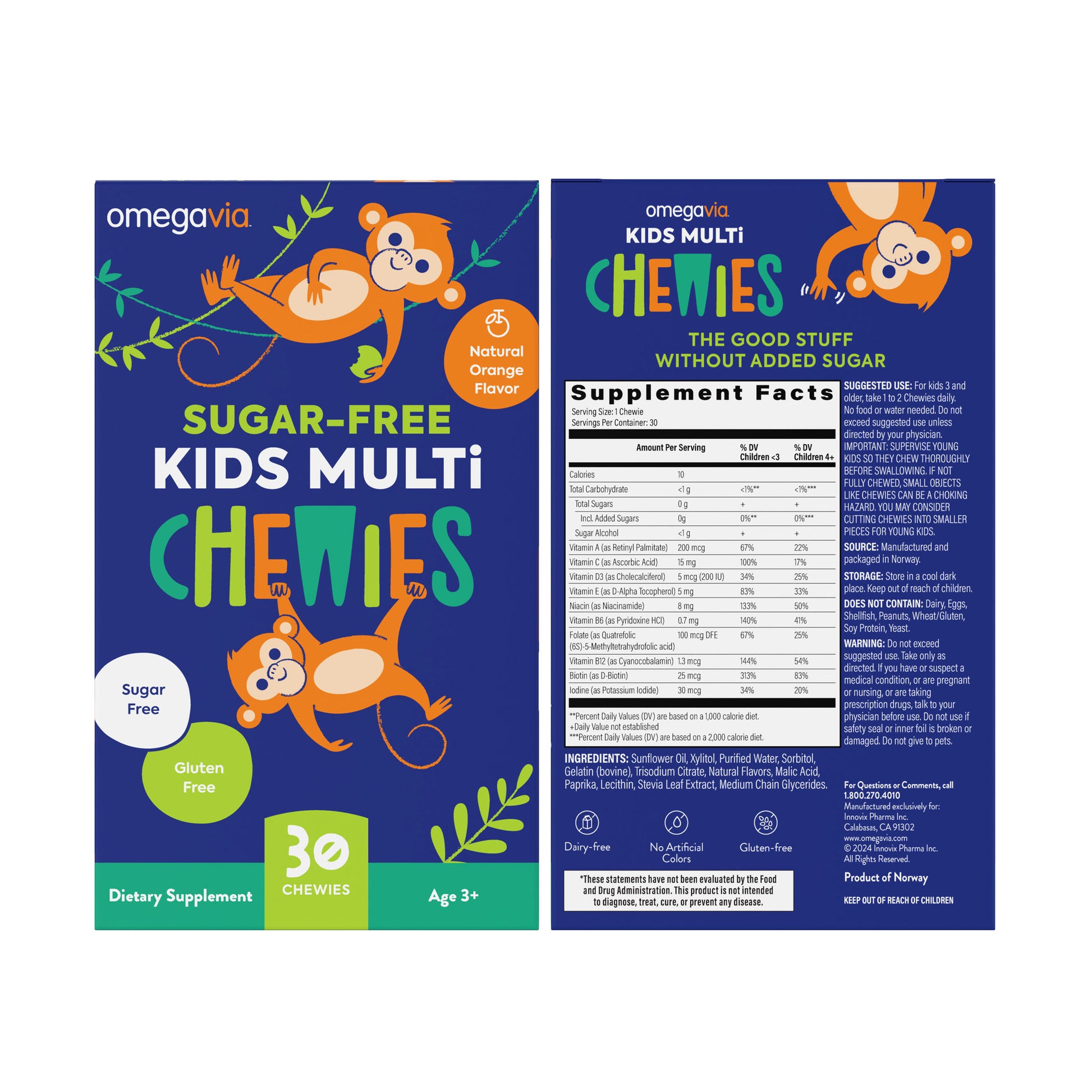Sugar-Free Kids Multi Chewies