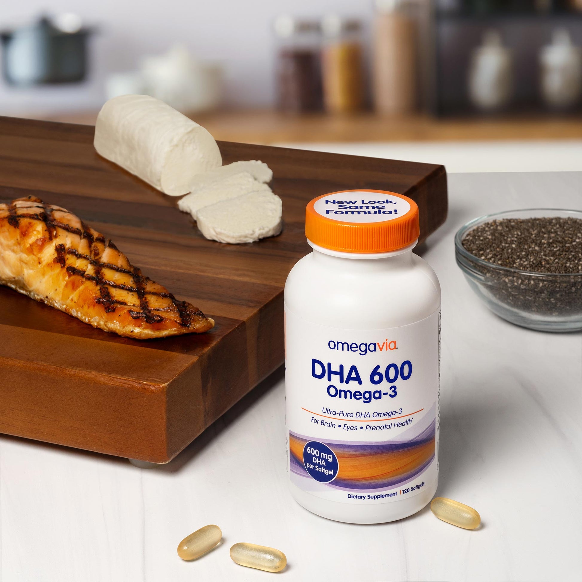 OmegaVia DHA 600 Omega-3
