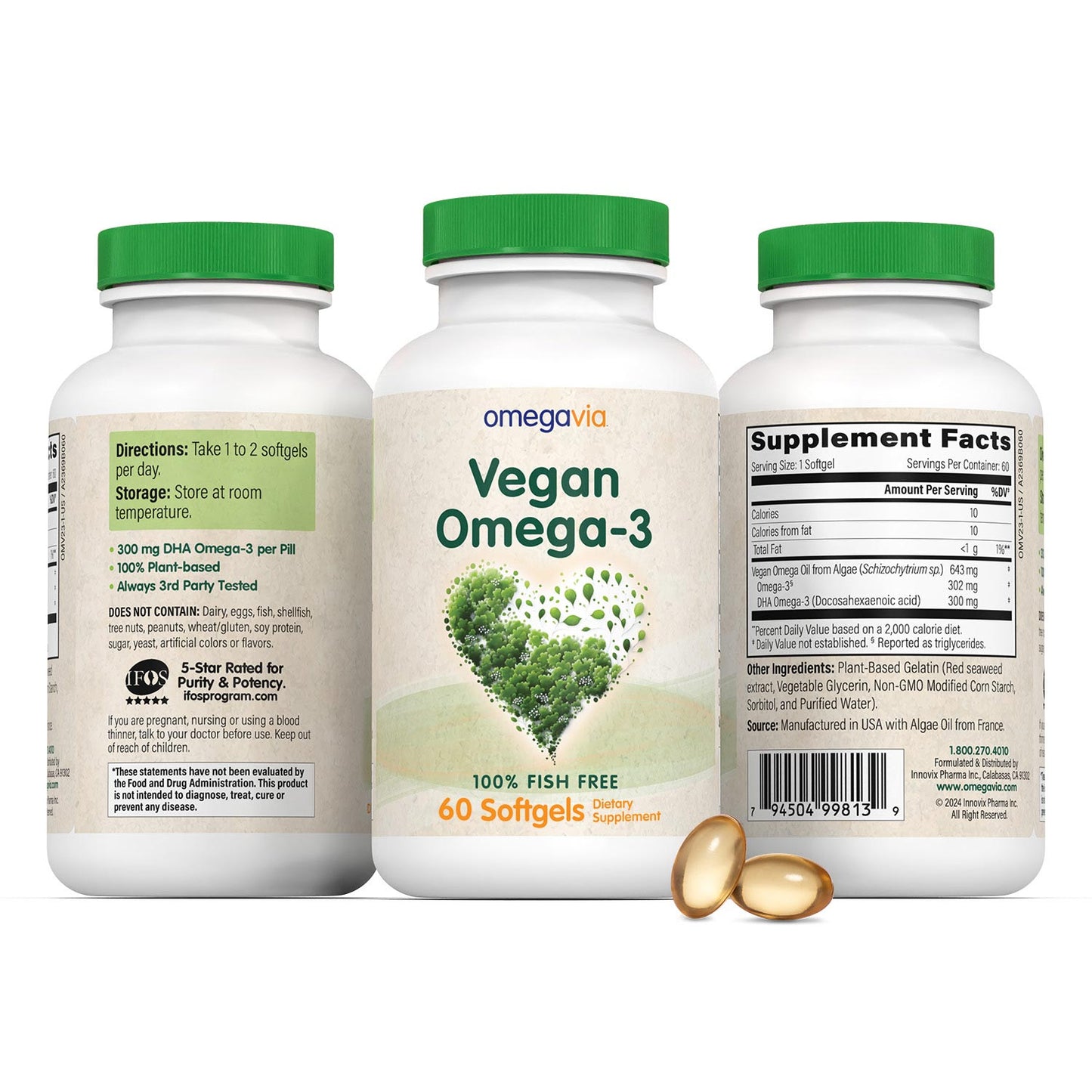 OmegaVia Vegan Omega-3