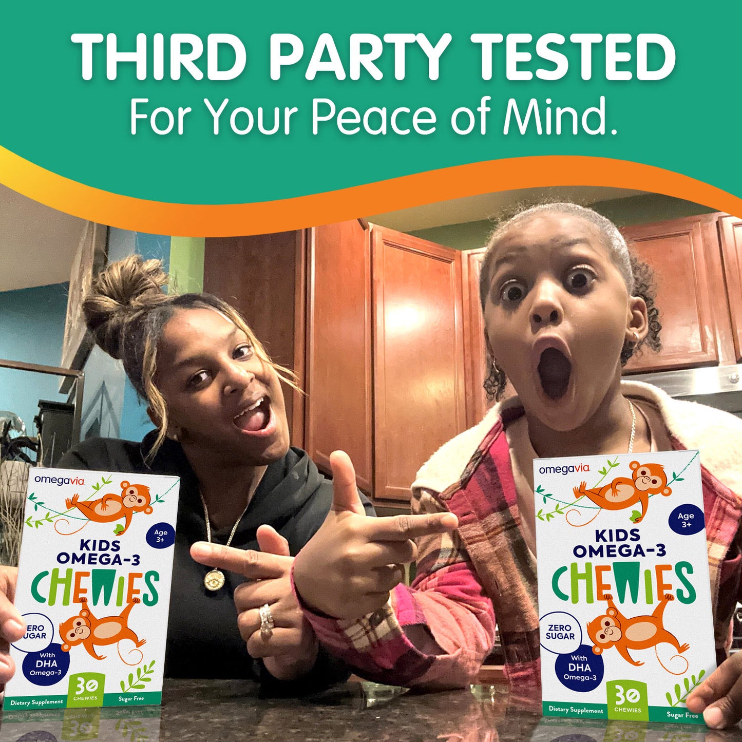 Kids Omega-3 Chewies - Third Party Tested