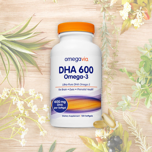 OmegaVia DHA 600 Omega-3