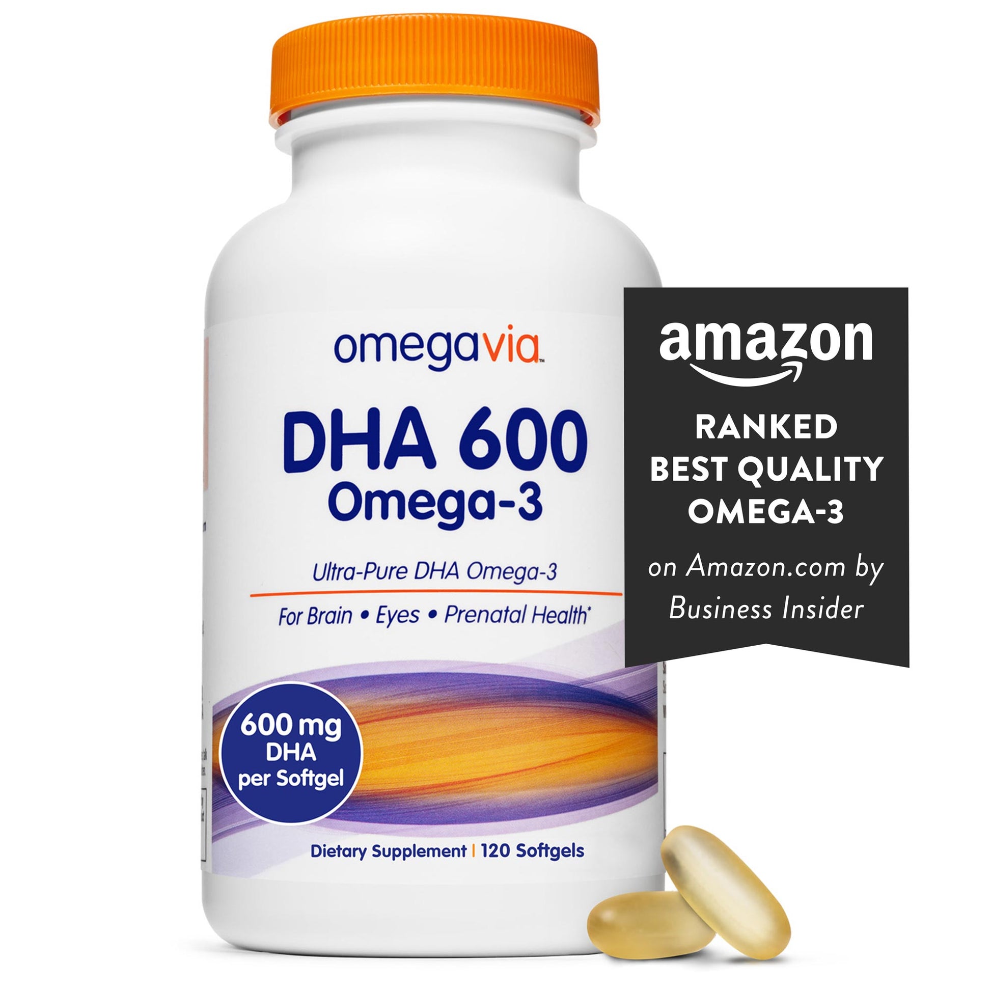 OmegaVia DHA 600 Omega-3