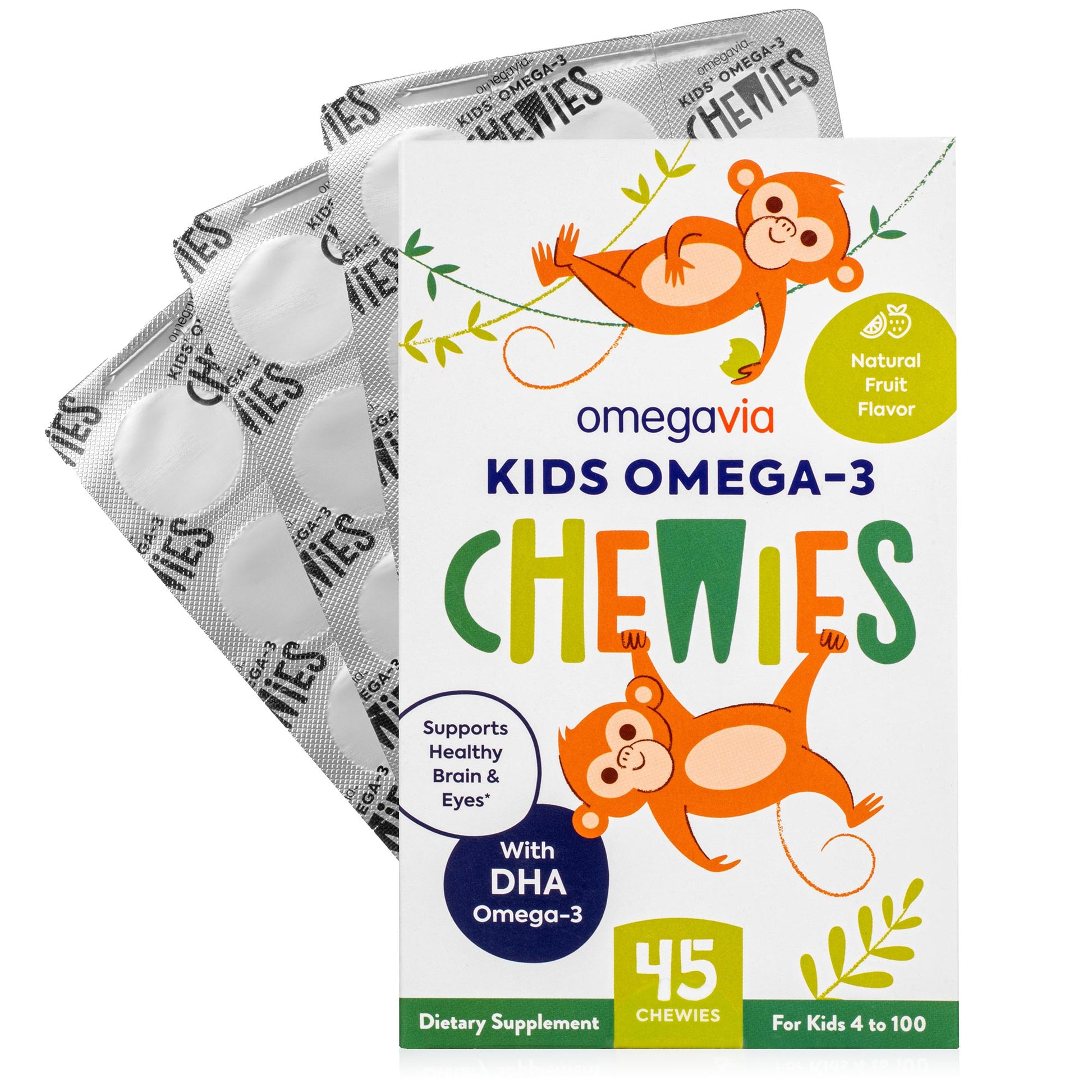 OmegaVia Kids Omega-3 Chewies