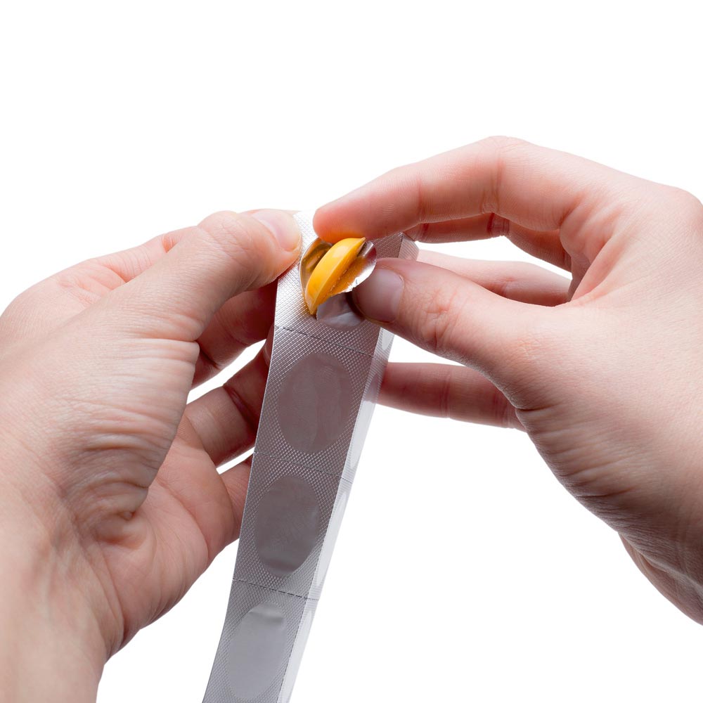 OmegaVia Kids' Omega-3 Chewies blister pack
