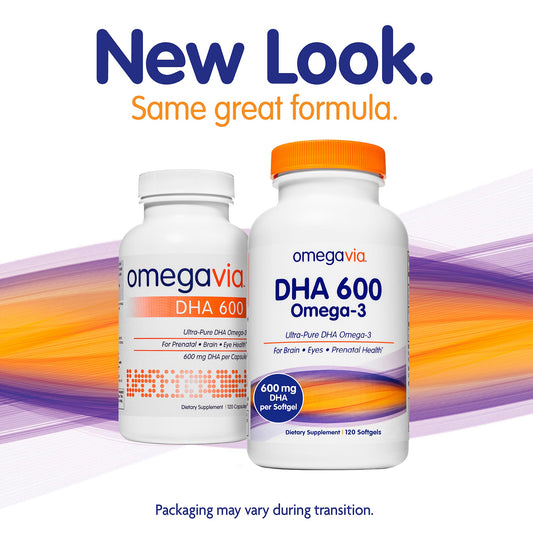 OmegaVia DHA 600 Omega-3