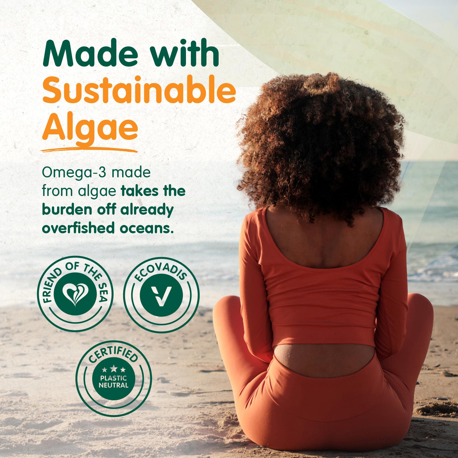 Made with Sustainable Algae