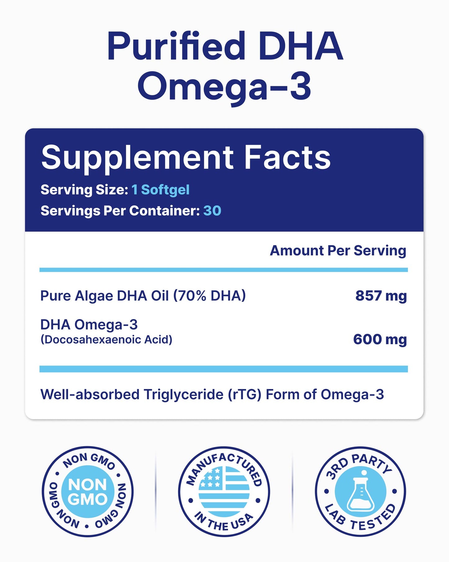 Prenatal Omega-3 DHA