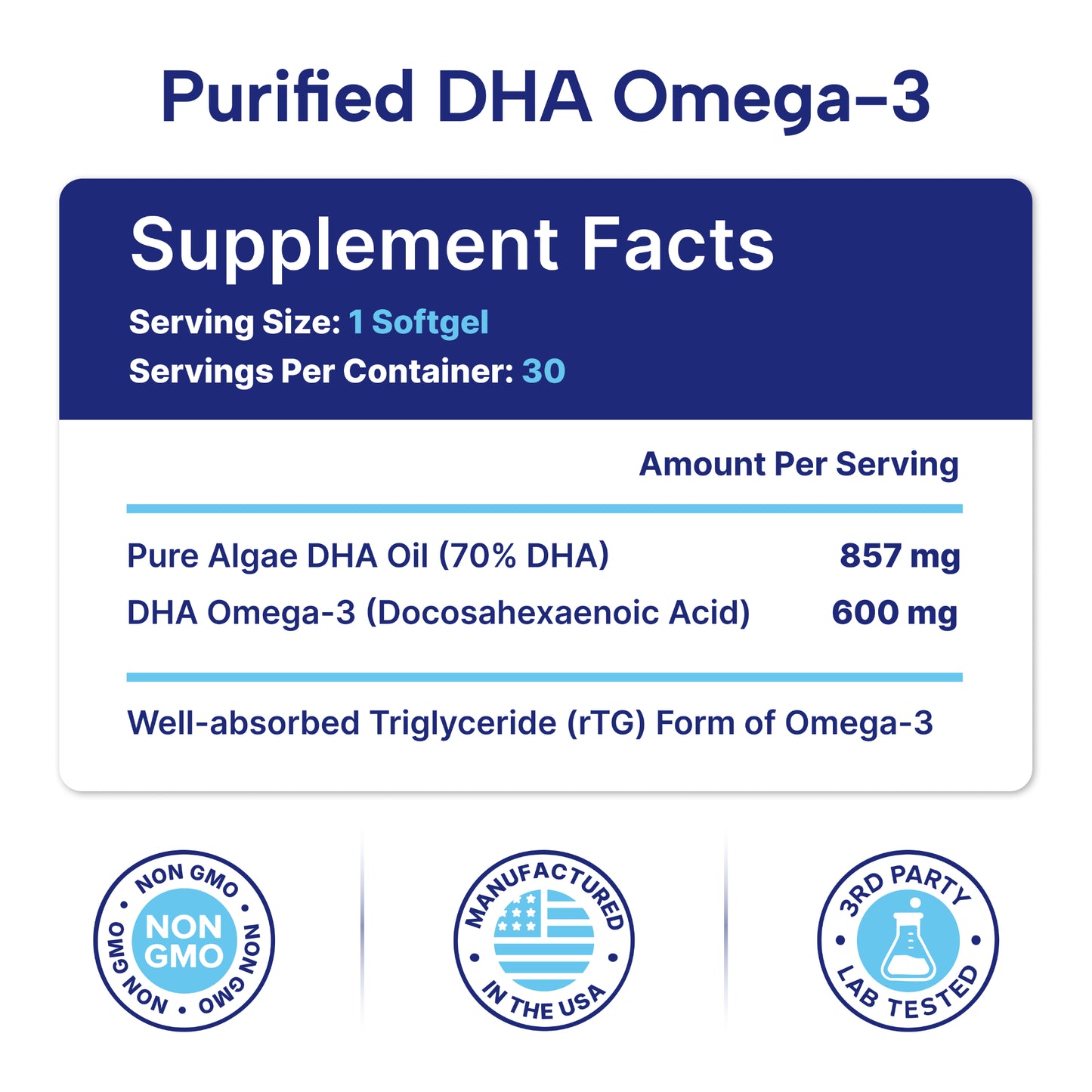Prenatal DHA Omega-3