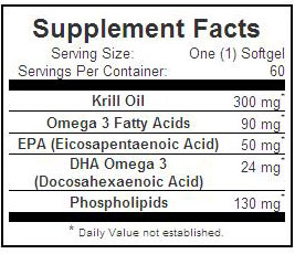 krill oil supplement facts