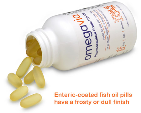enteric coated fish oil supplement