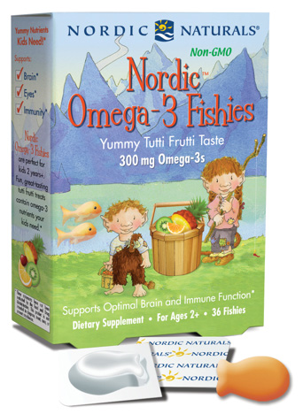 Fishies Omega-3 Bắc Âu cho trẻ em