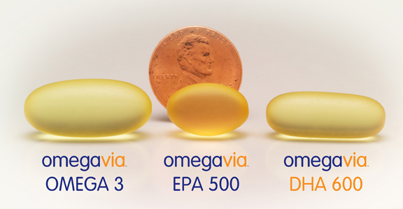 DHA supplement pill size comparison