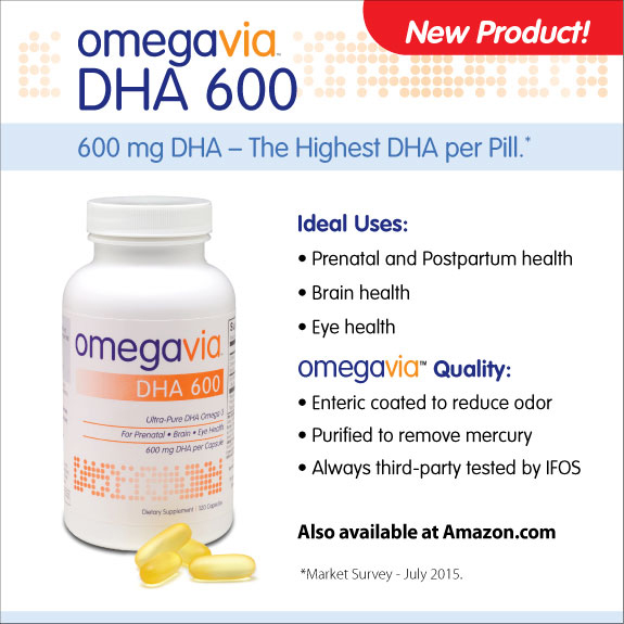 OmegaVia DHA supplement
