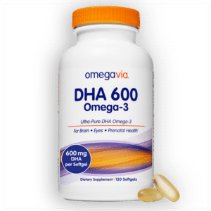 Omegavia DHA 600 - Ranked Best Quality Omega-3 on Amazon